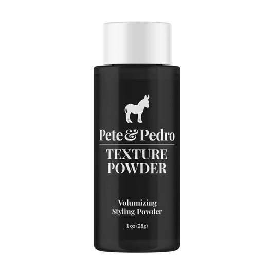 Pete & Pedro TEXTURE POWDER - Texturizing and Volumizing Styling Powder For Men & Women | Adds Mega Volume & Texture, Matte Finish, Root Lifting & Restyleable Hold | As Seen on Shark Tank, 1 oz.